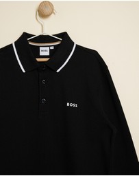 BOSS - Long Sleeve Polo - Kids-Teens