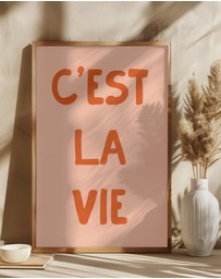 Olive et Oriel - Cest Lavie by Treechild Art Print