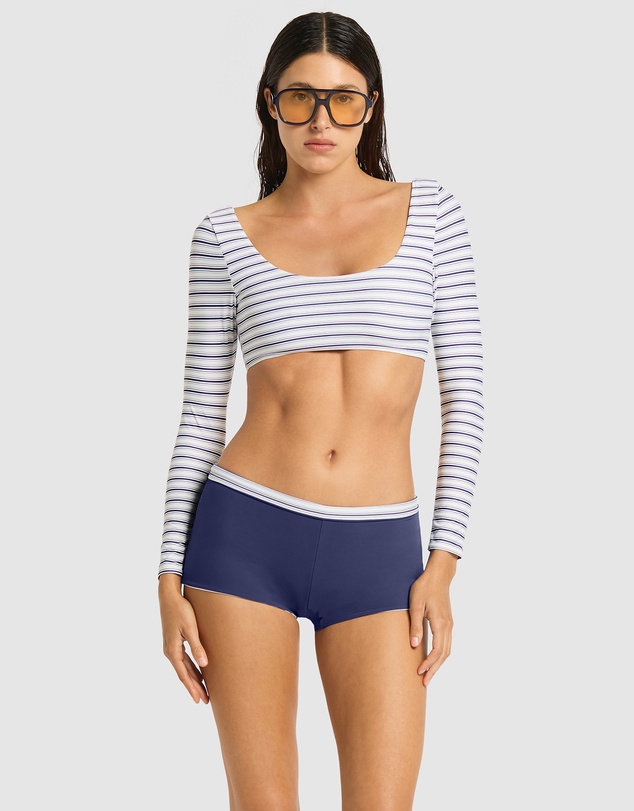 Bond-Eye Swimwear - Halle Long Sleeve Crop