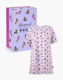 Bamboozld - Women's Bamboo Jersey Dash Dreaming Night-Tee & Sock Gift Set