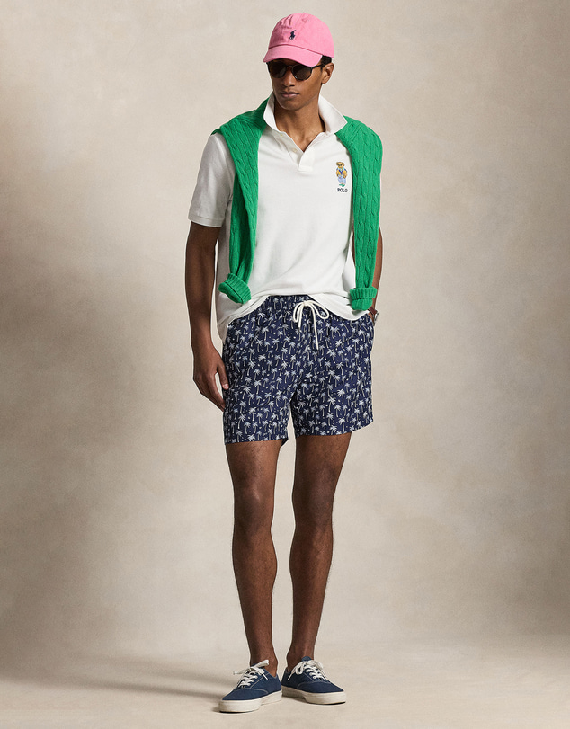 Polo Ralph Lauren - Custom Slim Fit Polo Bear Mesh Polo