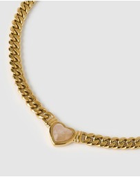 Arms Of Eve - Valentine Necklace - Rose Quartz