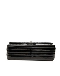 Pre-Loved by Azura Reborn - Pre-Loved Jumbo Classic Chevron Patent Double Flap