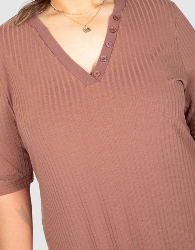 Love Your Wardrobe - Inez Rib Knit Dress