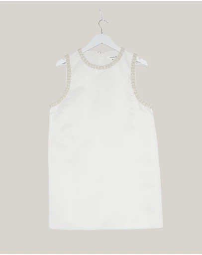 Revibe - Repaired CHANCERY Hannah Shift Mini Dress - AU 16