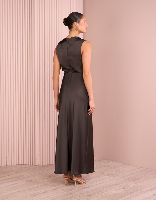 Azzurielle - Deedee Blouson Maxi Dress