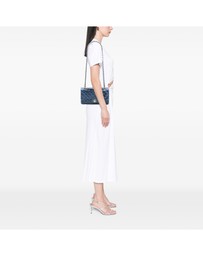 Pre-Loved by Azura Reborn - Pre-Loved Medium Classic Glazed Calfskin Camellia Double Flap