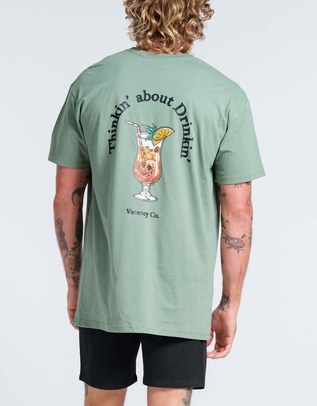 Vacancy Co - Thinkin about Drinking Tee