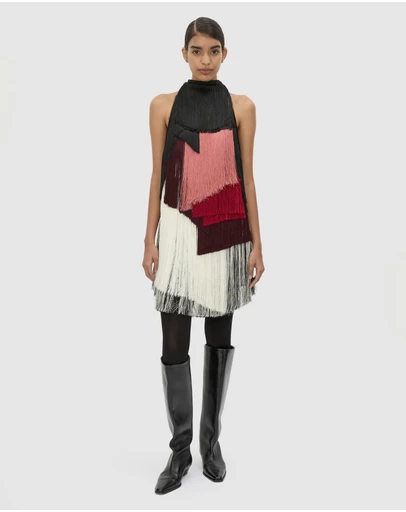 CAMILLA AND MARC - Evara Fringe Mini Dress