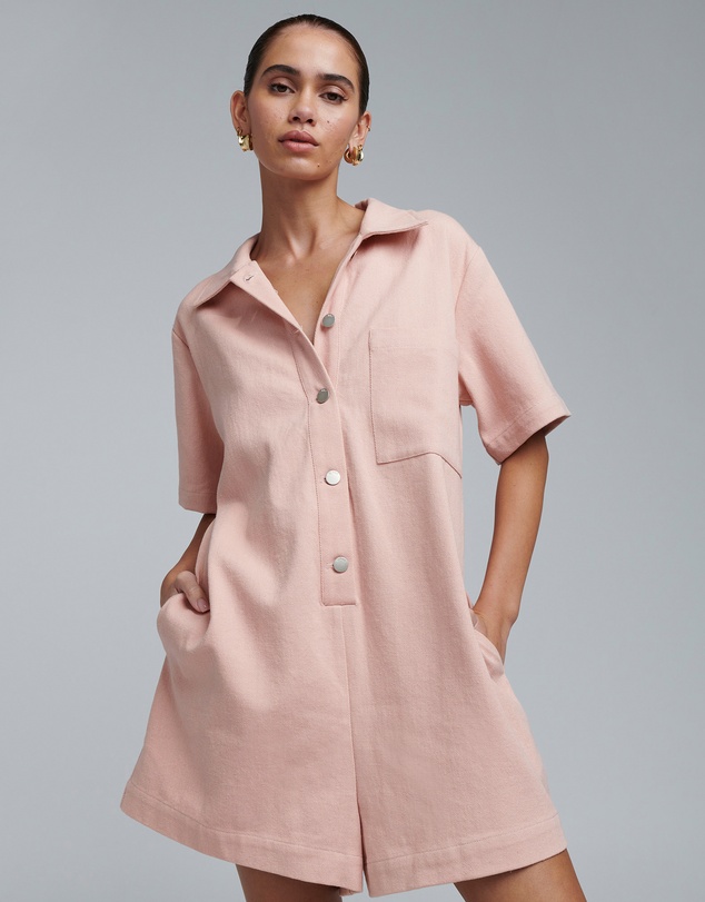 ST MRLO - Sandra Denim Playsuit