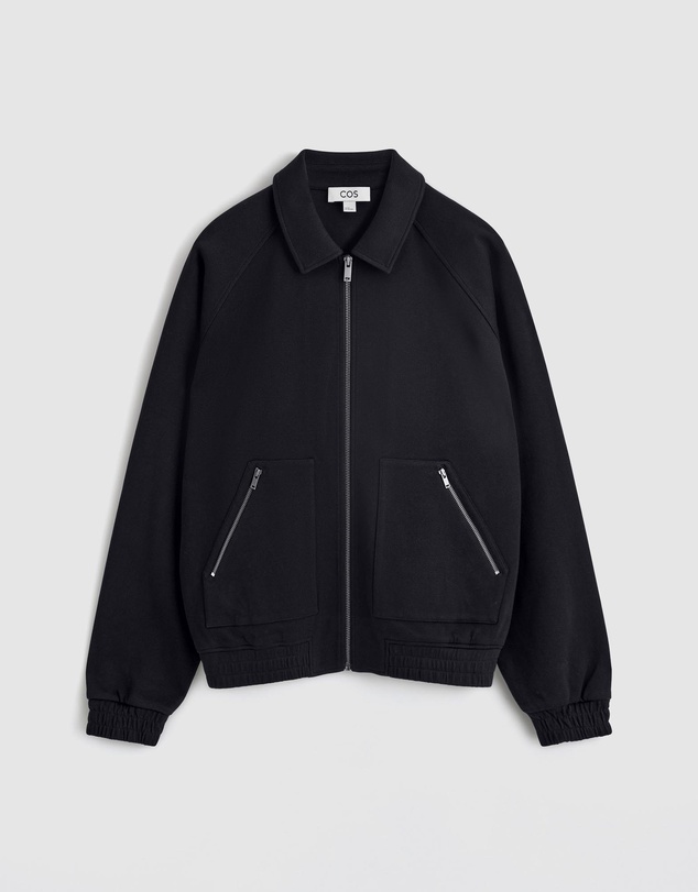 COS - Cotton-Jersey Bomber Jacket