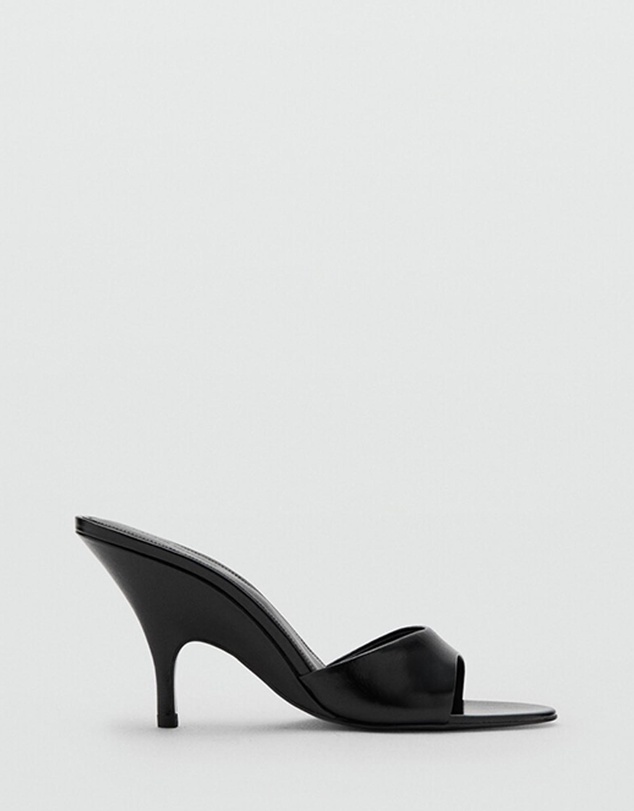 M.N.G - Leather Wedge Heels
