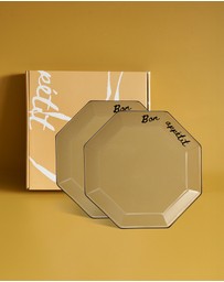 Black Blaze - Gem Dinner Plate