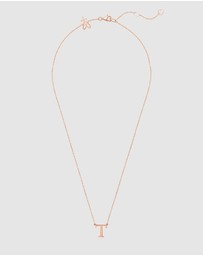 Secret Sisterhood - Initial T Letter Necklace