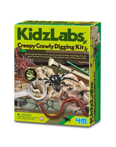 4M - KidzLabs Creepy Crawly Digging Kit