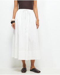 AERE - Grace Cotton Skirt