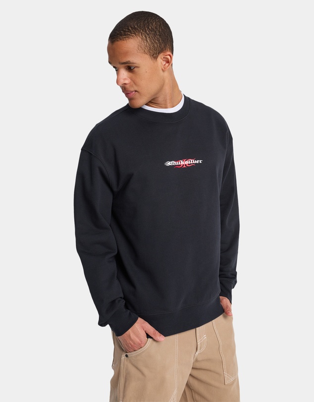 Quiksilver - Mens Mercury Trident Crew Neck