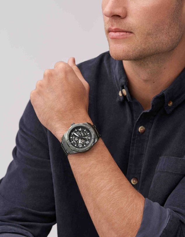 Fossil - Bronson Smoke Analogue Watch