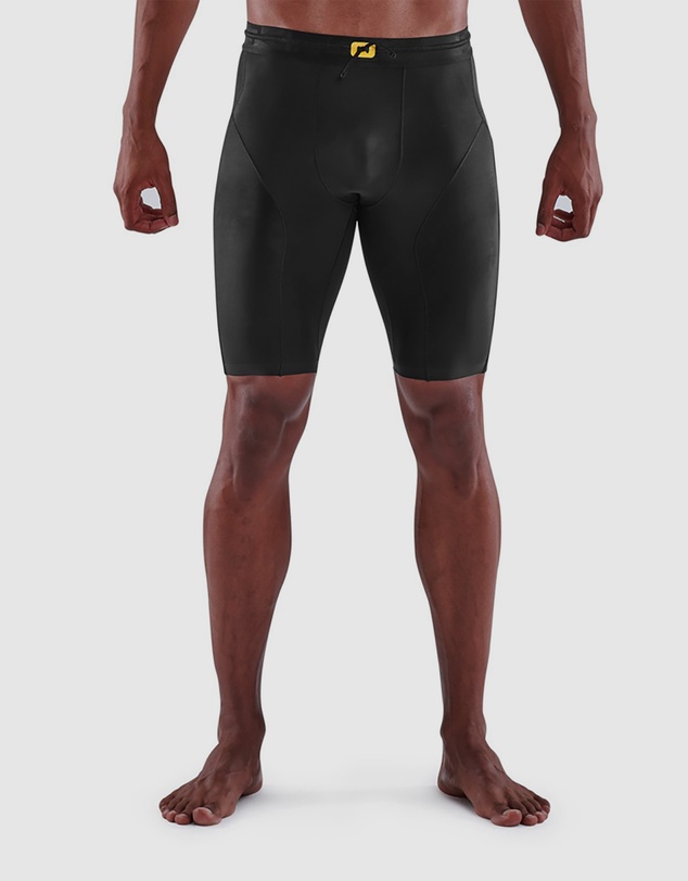 SKINS - SKINS Compression Men's Series-5 Running/Gym Half Tight Black