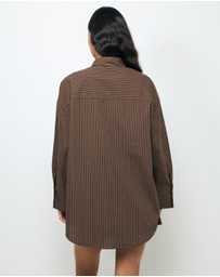 AERE - Stripe Cotton Shirt