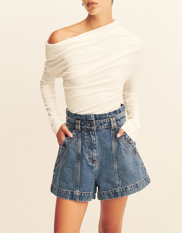 Shona Joy - Raquel High Waisted Flared Short