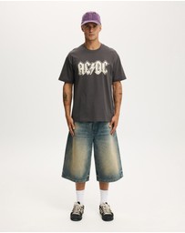 Cotton On - Premium Loose Fit Music T-Shirt