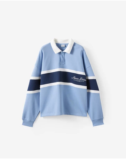 Cotton On - Cropped Fit Graphic Fleece Polo
