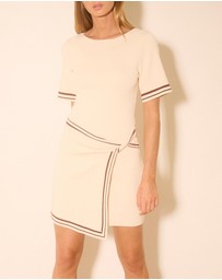 MON RENN - Esplanade Knit Mini Dress