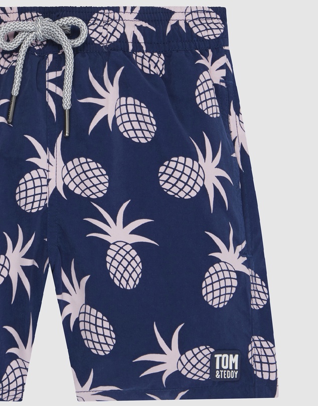 Tom & Teddy - Pineapple Swim Shorts