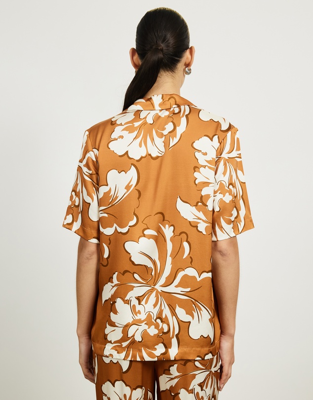 Minima Esenciales - Nila Printed Resort Shirt