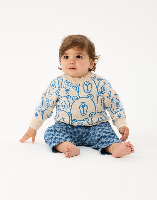 Rock Your Baby - Bears on Bears Baby Joshua Sweater