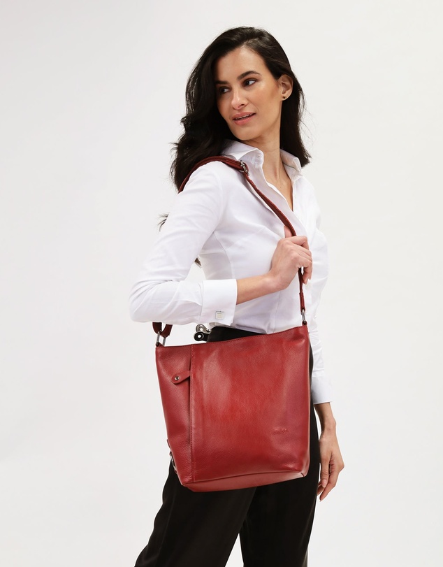 Milleni - Milleni Ladies Genuine Leather Crossbody Bag