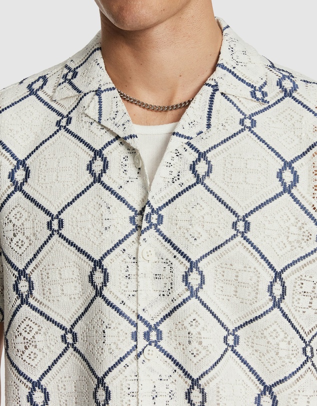 yd. - Bruno Crochet Shirt