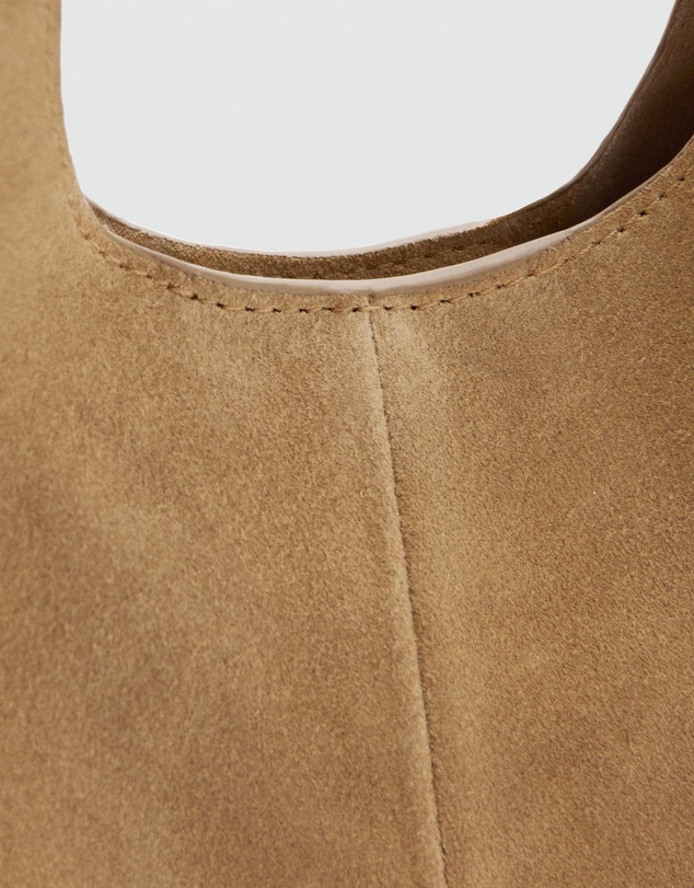 M.N.G - Small Split Leather Bag