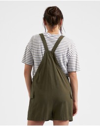 Ripe Maternity - Terry Linen Playsuit