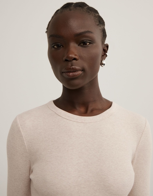Witchery - Crew Rib Long Sleeve Top