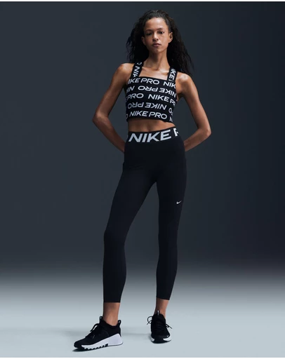 Nike - Pro Sculpt High-Waisted 7/8 Leggings with Pockets