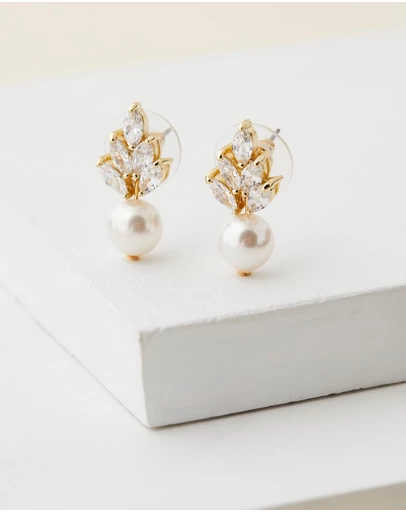 Stephanie Browne - Bocheron Pearl Earrings