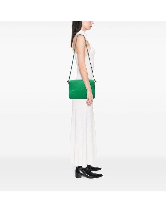 Pre-Loved by Azura Reborn - Pre-Loved Pebbled Calfskin Anagram Flap Crossbody