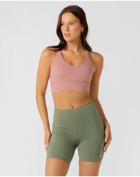 Lorna Jane - Lotus No Chafe Phone Pocket 16cm Bike Shorts