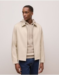 Trenery - Harrington Jacket in Putty