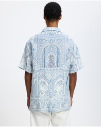 Camilla - Short Sleeve Cabana Shirt