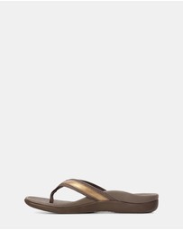 Vionic - Islander Toe Post Sandal - Bronze