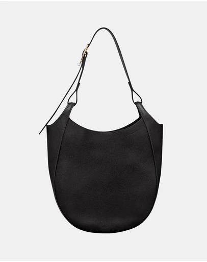 Longchamp - Le Foulonné Leather Hobo Bag