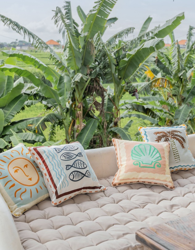 Linen House - Oceana Filled Cushion
