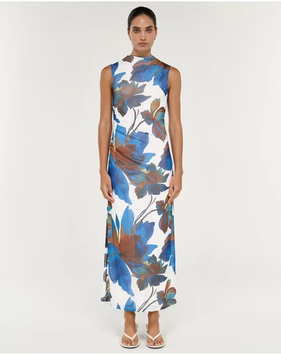 Staple the Label - Aria Mesh Midi Dress
