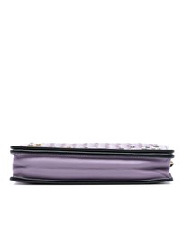 Pre-Loved by Azura Reborn - Pre-Loved Nappa Intrecciato Studded Wallet on Chain