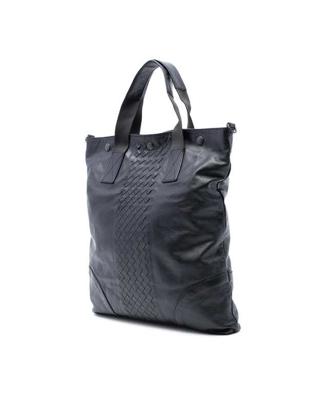 Pre-Loved by Azura Reborn - Pre-Loved Intrecciato Trimmed Nappa Convertible Tote