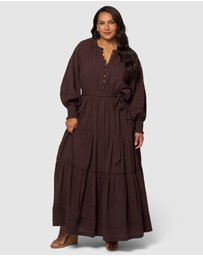 The Poetic Gypsy - Bohemian Mirage Maxi Dress