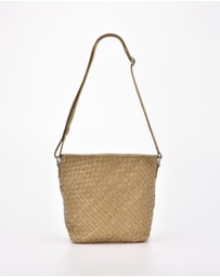 Cobb & Co - Canterbury Woven Leather Bag